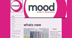 Desktop Screenshot of moodpartyrentals.com